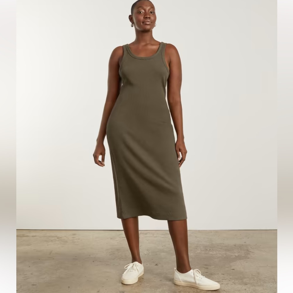 Everlane the 90’s rib dress